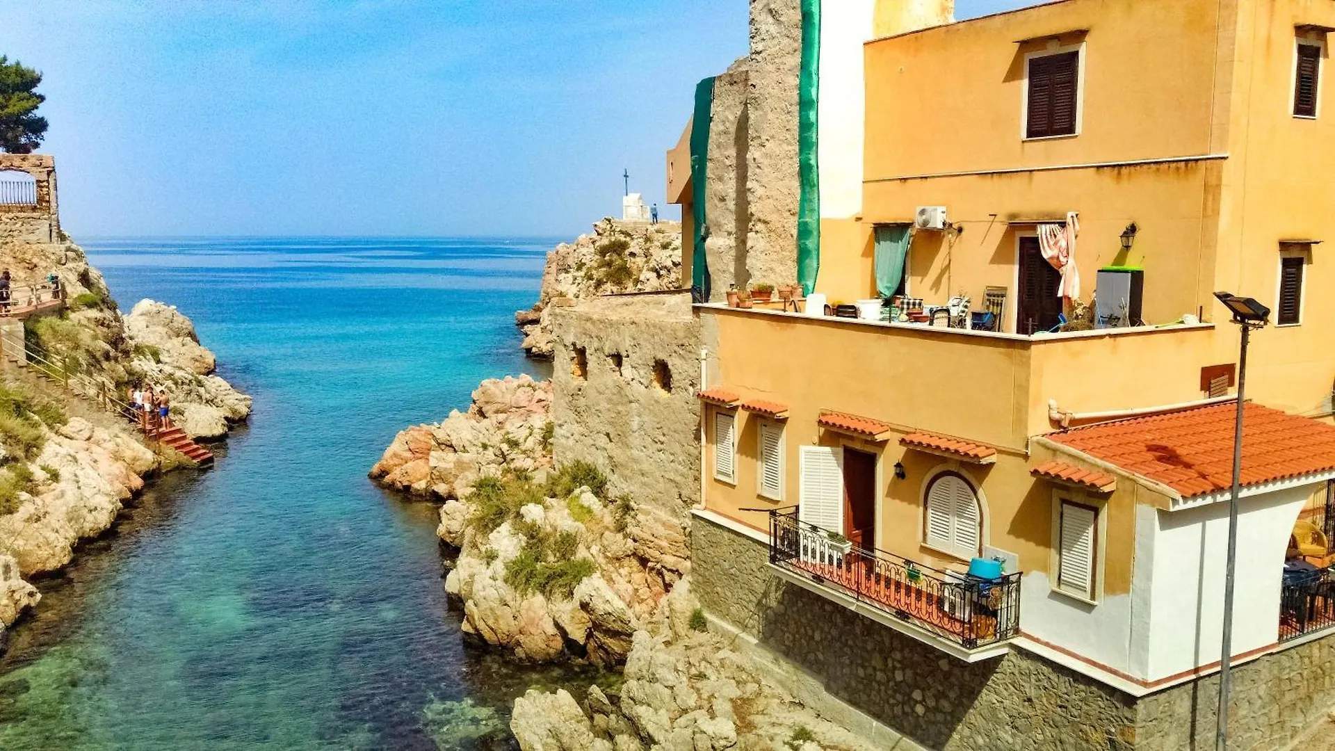 Villa Casa Buscarini Santa Flavia Italia